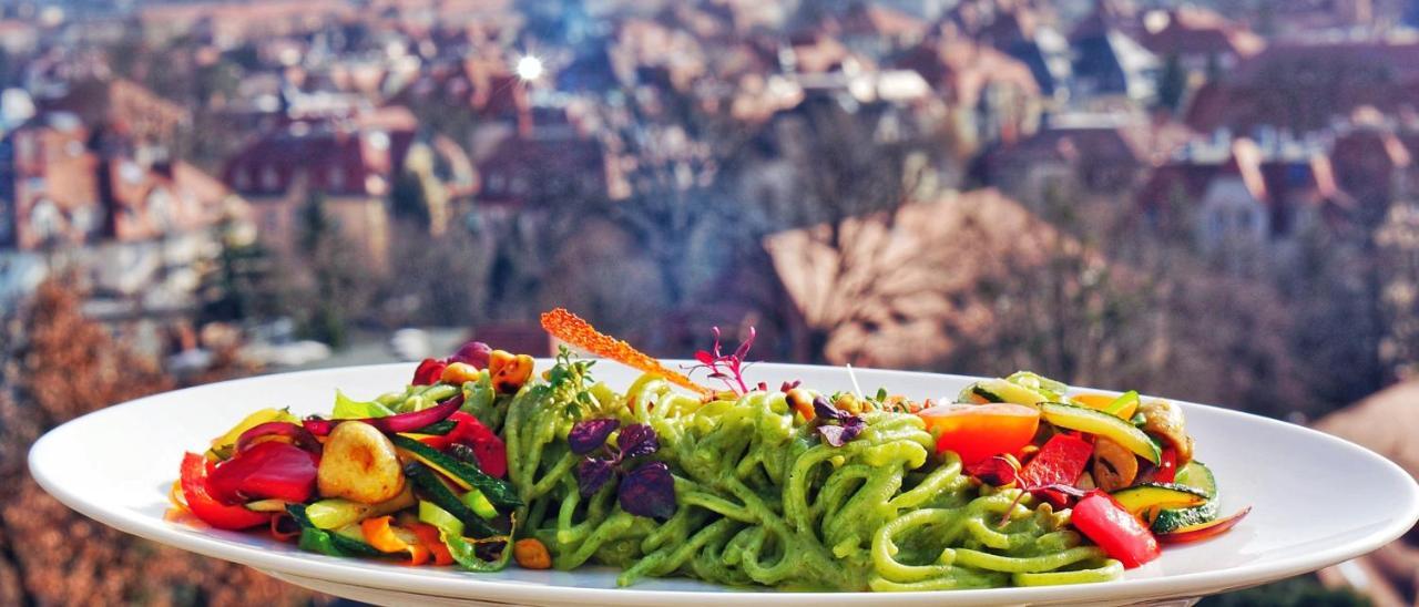 Bergwirtschaft Wilder Mann Hotel Und Restaurant Дрезден Екстериор снимка
